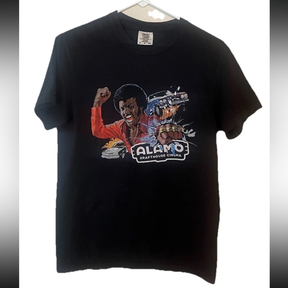 Alamo Drafthouse FIST T-Shirt Men's Size Small Vintage Casual